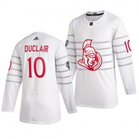 Camisola Ottawa Senators Anthony Duclair 10 Cinza Adidas 2020 NHL All-Star Authentic - Homem